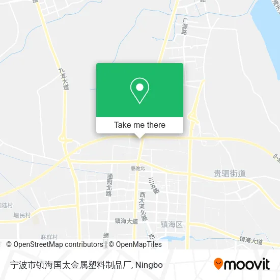宁波市镇海国太金属塑料制品厂 map