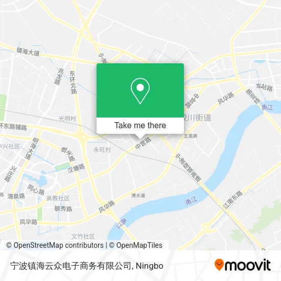 宁波镇海云众电子商务有限公司 map