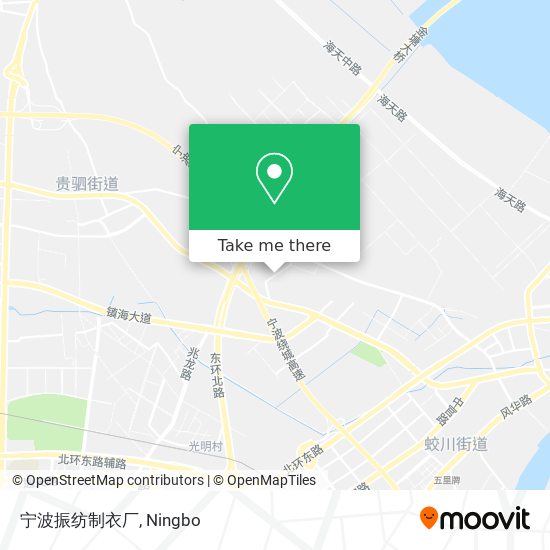 宁波振纺制衣厂 map