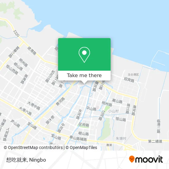 想吃就来 map