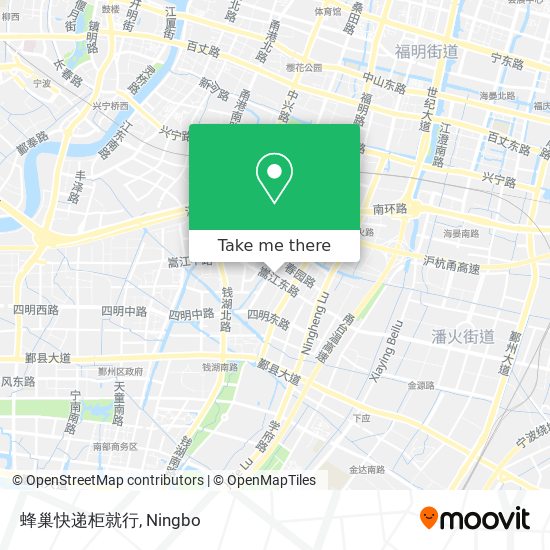 蜂巢快递柜就行 map