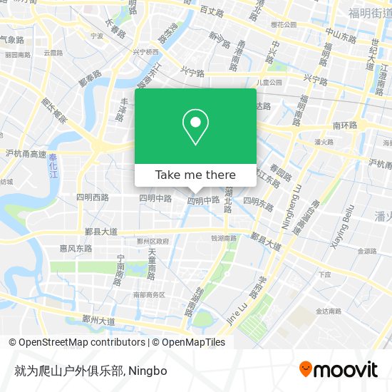 就为爬山户外俱乐部 map