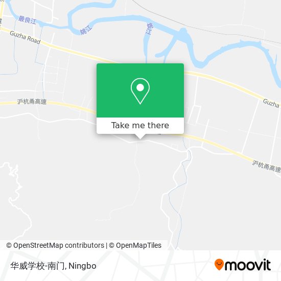 华威学校-南门 map