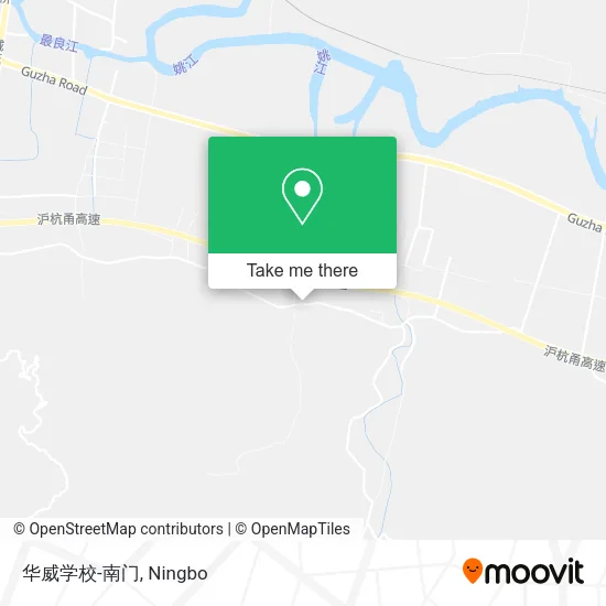 华威学校-南门 map