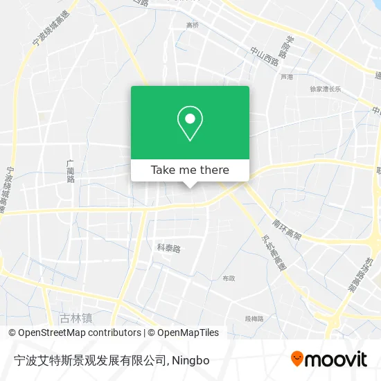 宁波艾特斯景观发展有限公司 map