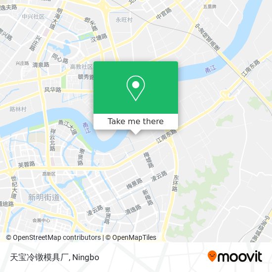 天宝冷镦模具厂 map