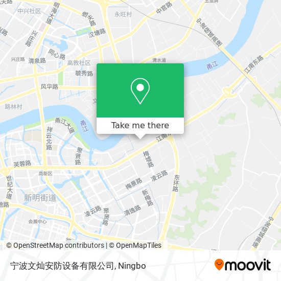 宁波文灿安防设备有限公司 map