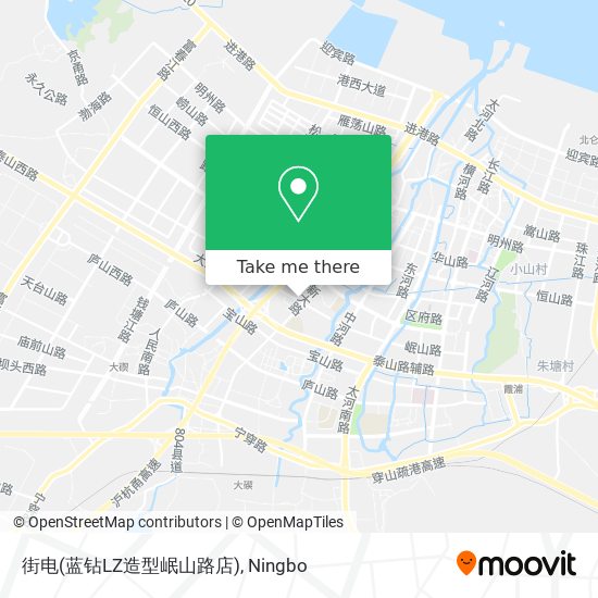 街电(蓝钻LZ造型岷山路店) map