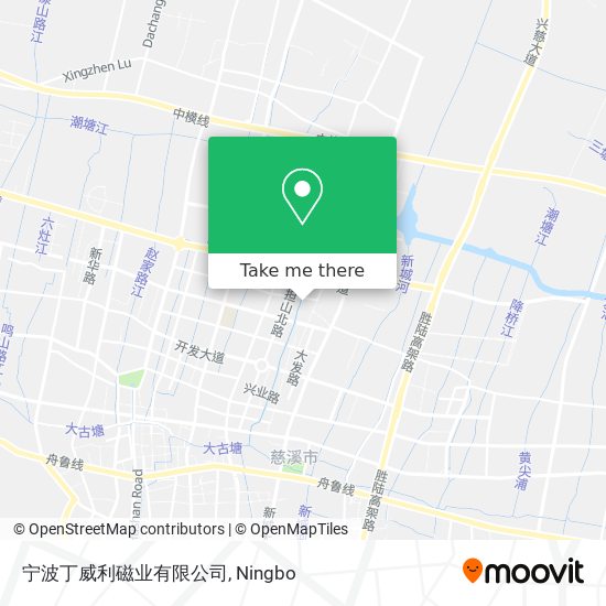 宁波丁威利磁业有限公司 map
