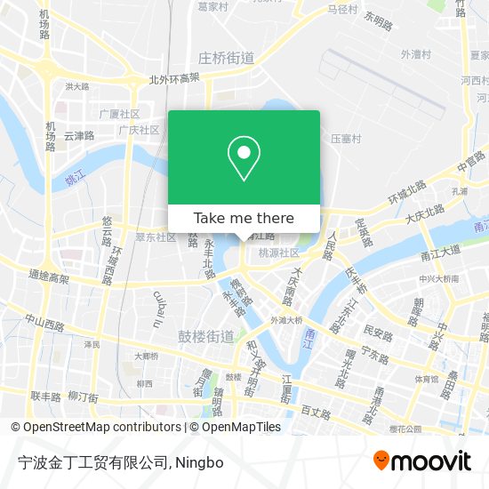 宁波金丁工贸有限公司 map