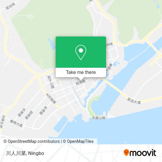 川人川菜 map