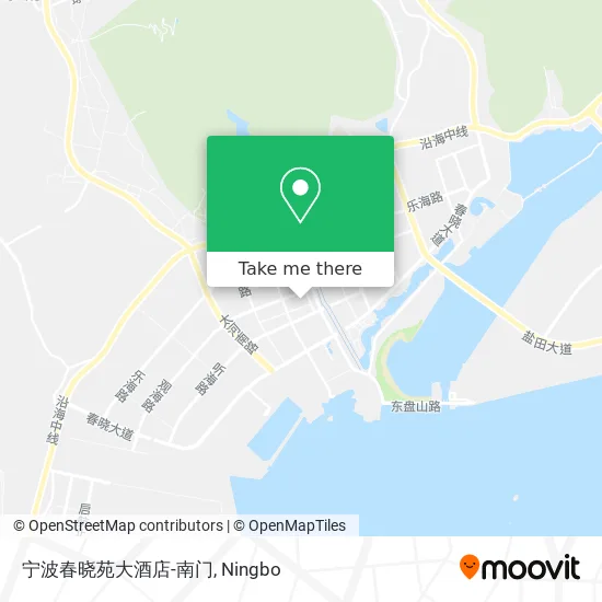 宁波春晓苑大酒店-南门 map