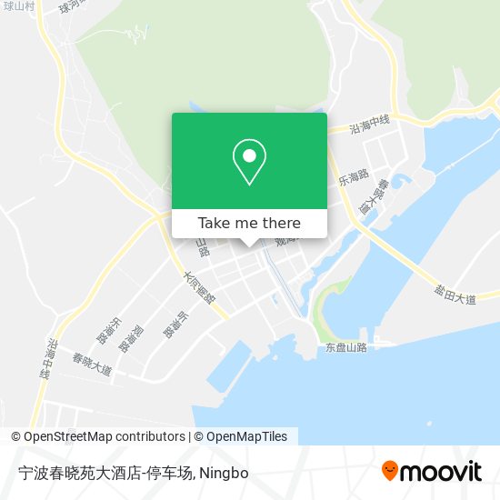 宁波春晓苑大酒店-停车场 map