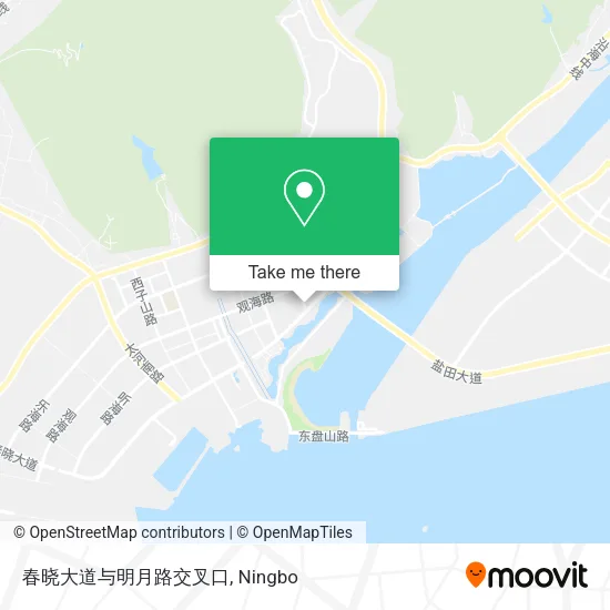 春晓大道与明月路交叉口 map