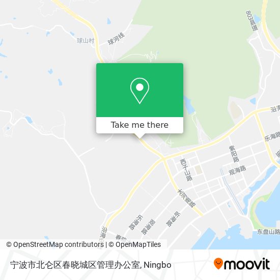 宁波市北仑区春晓城区管理办公室 map