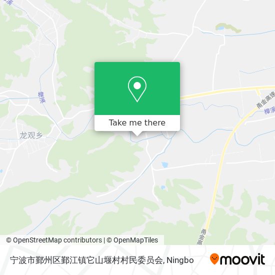 宁波市鄞州区鄞江镇它山堰村村民委员会 map