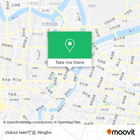 clubsir.teen宁波 map