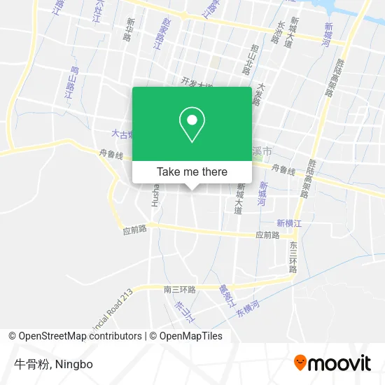 牛骨粉 map