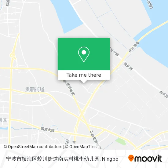宁波市镇海区蛟川街道南洪村桃李幼儿园 map