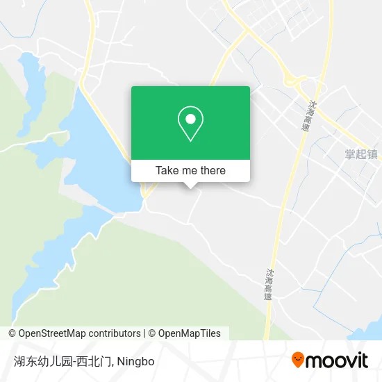 湖东幼儿园-西北门 map