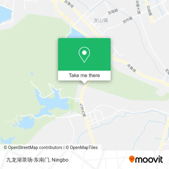 九龙湖茶场-东南门 map