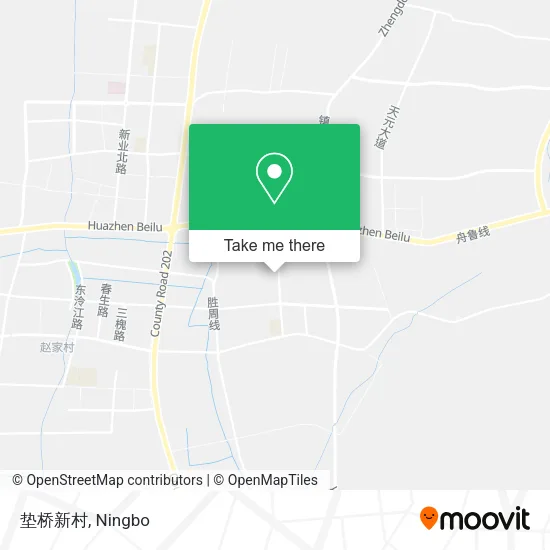 垫桥新村 map