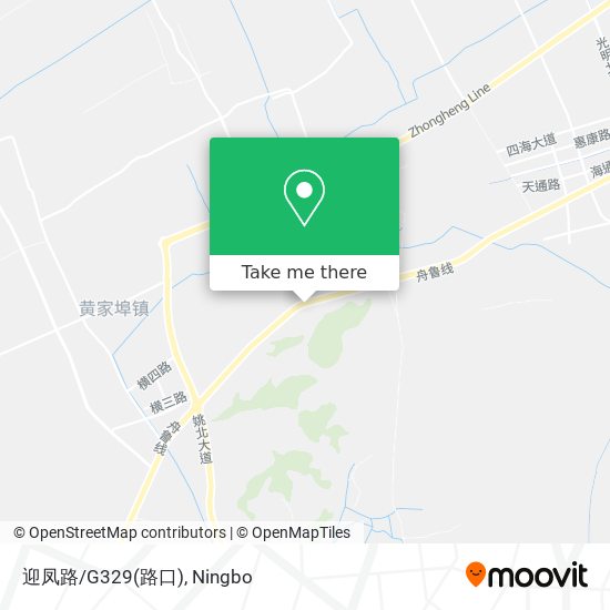 迎凤路/G329(路口) map