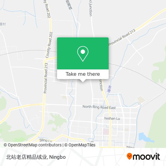 北站老店精品绒业 map
