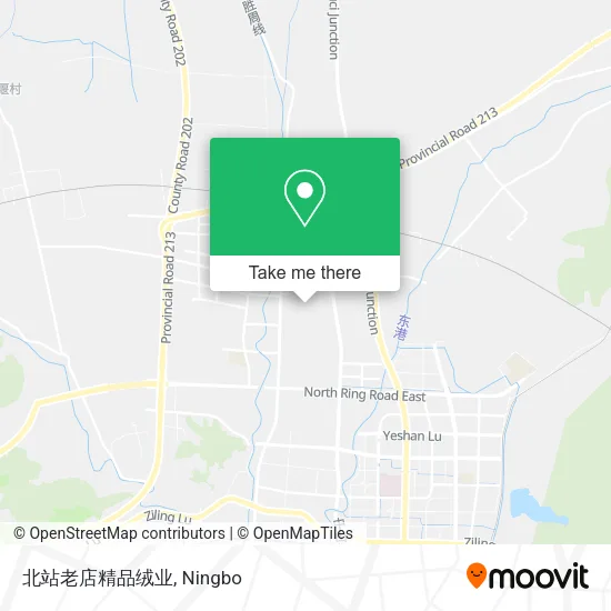 北站老店精品绒业 map