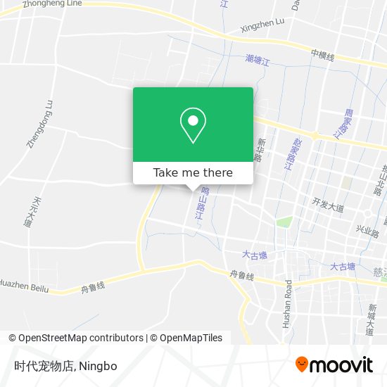 时代宠物店 map