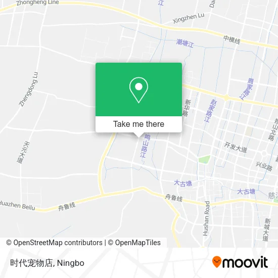 时代宠物店 map