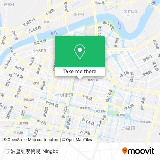 宁波玺红缨贸易 map
