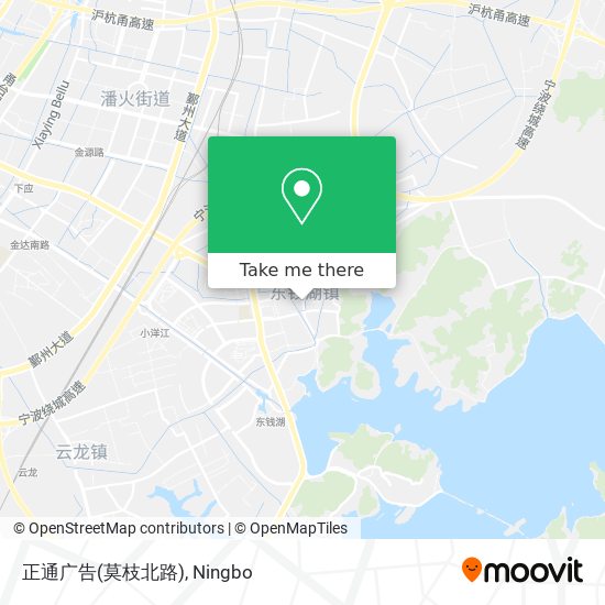正通广告(莫枝北路) map