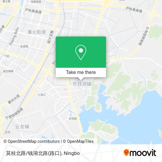 莫枝北路/钱湖北路(路口) map