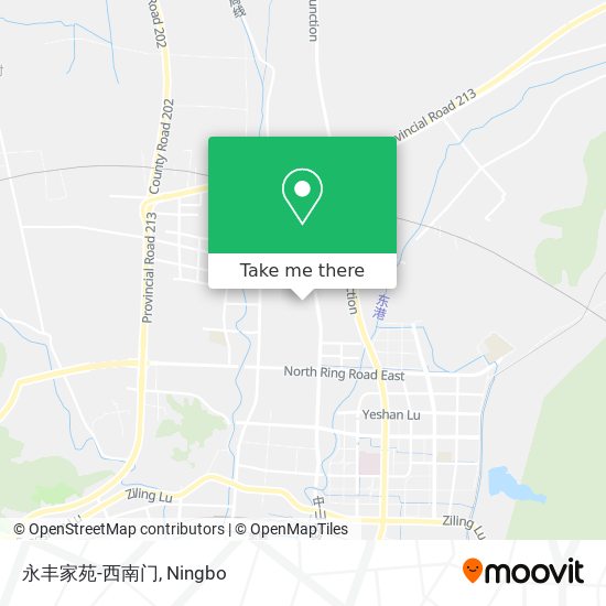 永丰家苑-西南门 map
