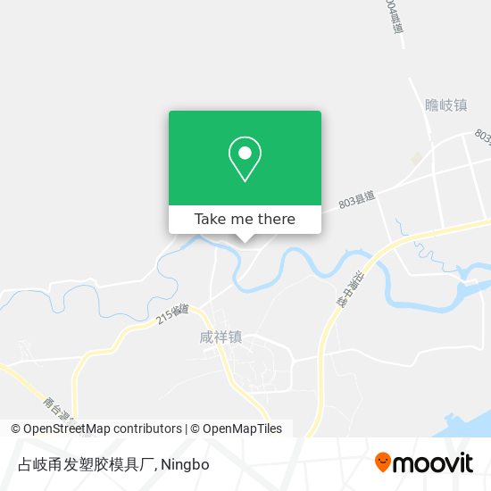 占岐甬发塑胶模具厂 map
