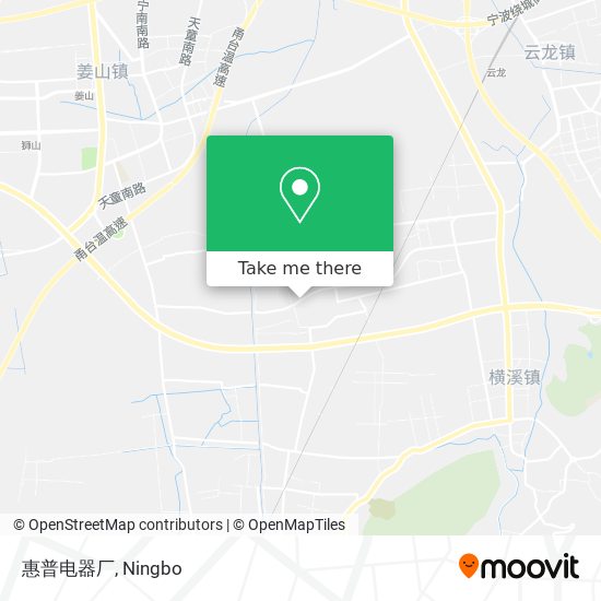 惠普电器厂 map
