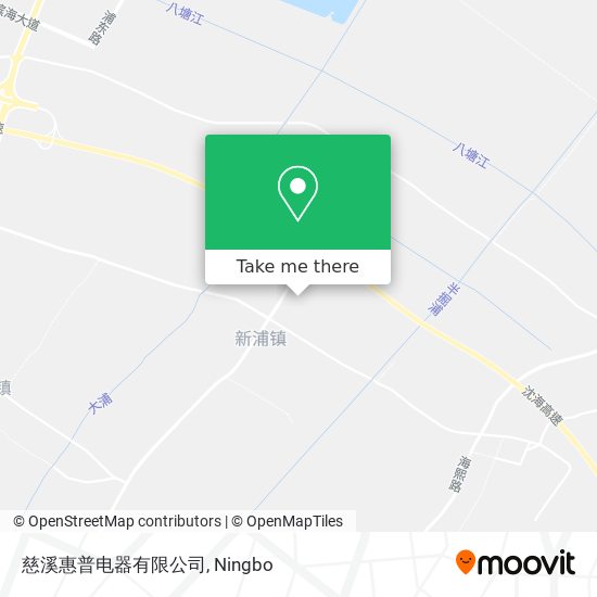 慈溪惠普电器有限公司 map