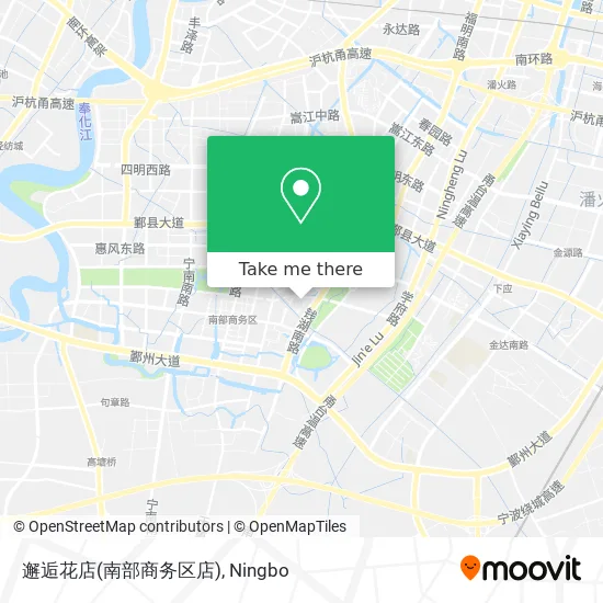 邂逅花店(南部商务区店) map