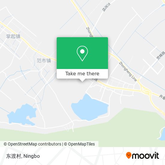 东渡村 map