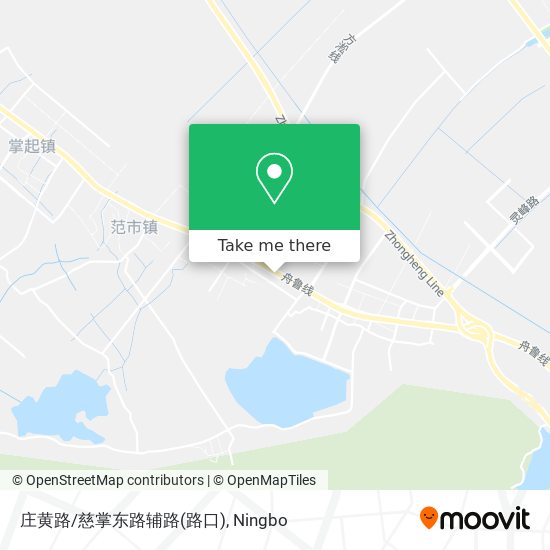 庄黄路/慈掌东路辅路(路口) map