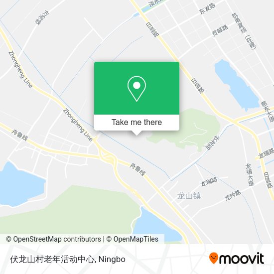伏龙山村老年活动中心 map