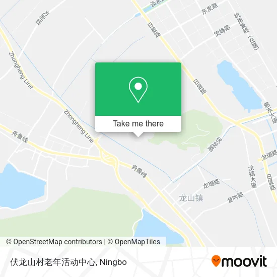 伏龙山村老年活动中心 map