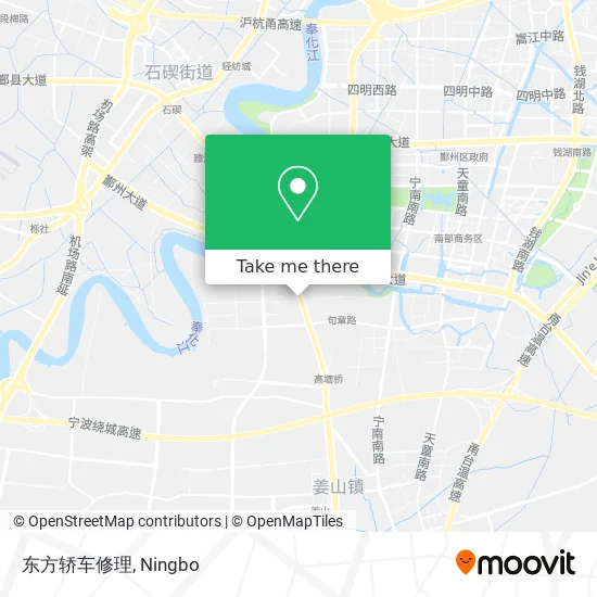 东方轿车修理 map