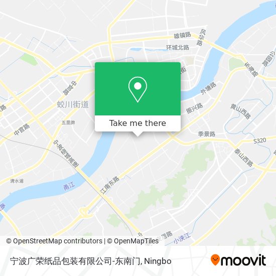 宁波广荣纸品包装有限公司-东南门 map