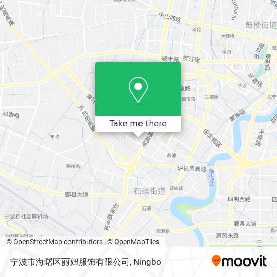 宁波市海曙区丽妞服饰有限公司 map