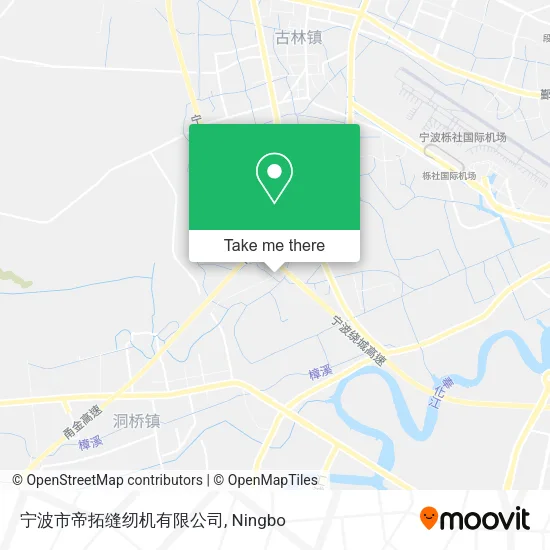 宁波市帝拓缝纫机有限公司 map