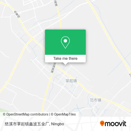 慈溪市掌起镇鑫波五金厂 map