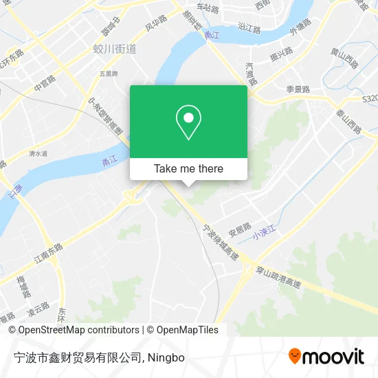 宁波市鑫财贸易有限公司 map