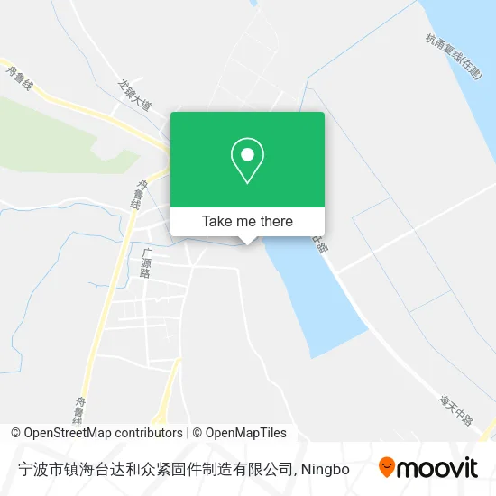 宁波市镇海台达和众紧固件制造有限公司 map
